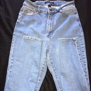 Fashion nova high rise jeans